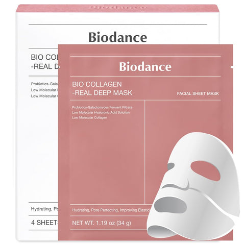 [BIODANCE] [4ea] Bio-Collagen Real Deep Mask 4ea