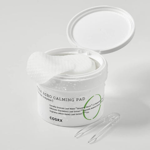 [COSRX]  Green Tea Toner Pads, Relief Redness, Face Toner for Sensitive & Irritated Skin, Soothing, Hydrating, Refreshing, 70 Pads, Korean Skin Care