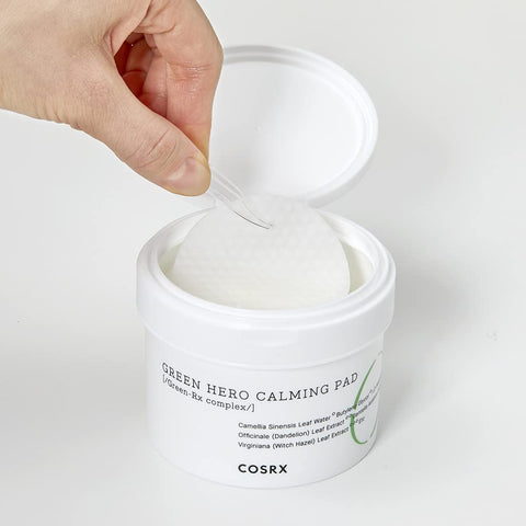 [COSRX]  Green Tea Toner Pads, Relief Redness, Face Toner for Sensitive & Irritated Skin, Soothing, Hydrating, Refreshing, 70 Pads, Korean Skin Care