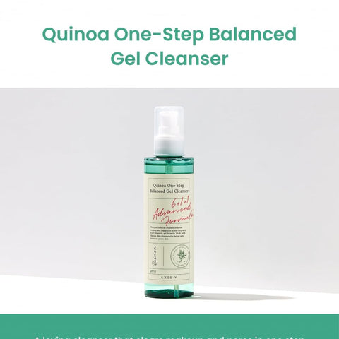 [AXIS-Y] Quinoa One-Step balanced Gel Cleanser 180ml