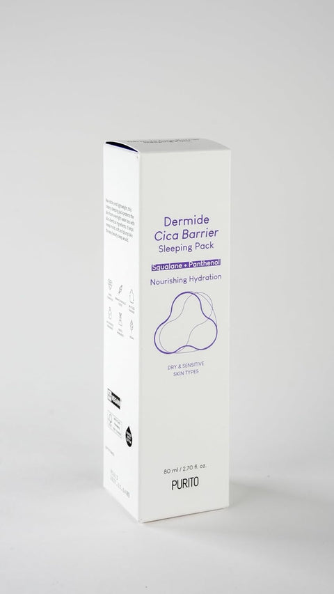 [PURITO SEOUL] Dermide Cica Barrier Sleeping Pack 80ml