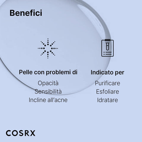 [COSRX]  AHA/BHA Treatment Toner 5.07 fl.oz/ 150ml, Facial Exfoliating Spray for Whiteheads, Pores, & Uneven Skin, Korean Toner, Not Tested on Animals, No Parabens, No Sulfates, Korean Skin Care