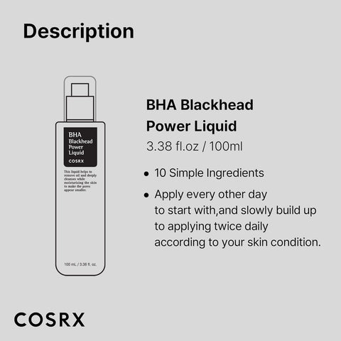 [COSRX] BHA BLACKHEAD POWER LIQUID 100ml
