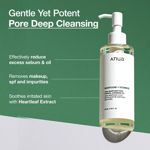 [ANUA] HEARTLEAF PORE CONTROL CLEANSING OIL 200ml