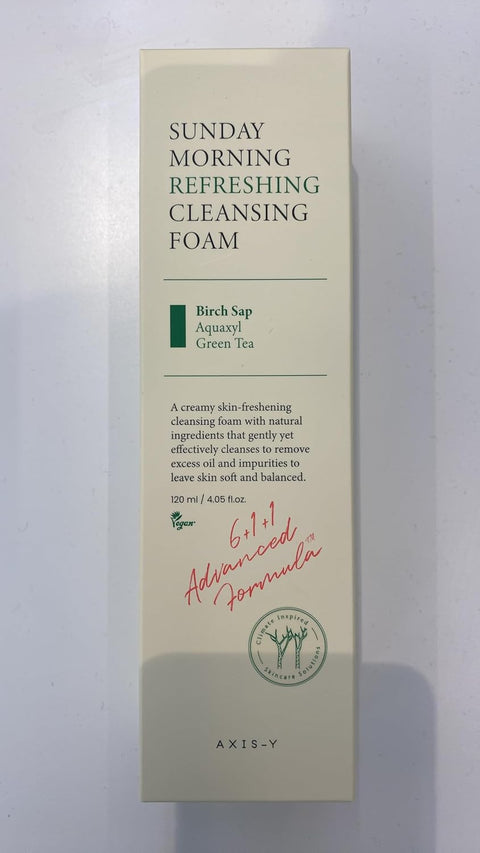 [AXIS-Y] Sunday Morning Refreshing Cleansing Foam 120ml