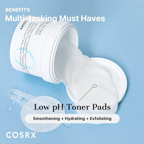 [COSRX] Propolis Toner Pads 70 Sheets, BHA, Gentle Daily Exfoliant for Sensitive Skin, Preventing Breakouts, Moisturizing, Nourishing, Blemish Care, Korean Skin Care