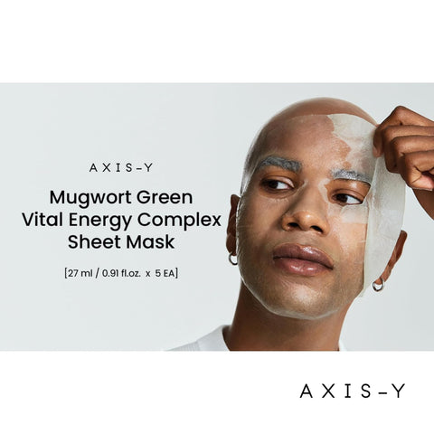 [AXIS-Y] (5EA) 61% Green Vital Energy Complex Mask