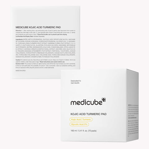 Medicube Kojic Acid Turmeric Pad 70pcs