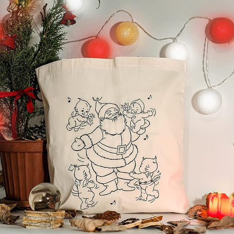 [EGR] 3 Pack Blank Canvas Tote Bags Bulk Shopping Bag