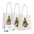 [EGR] 3 Pack Blank Canvas Tote Bags Bulk Shopping Bag