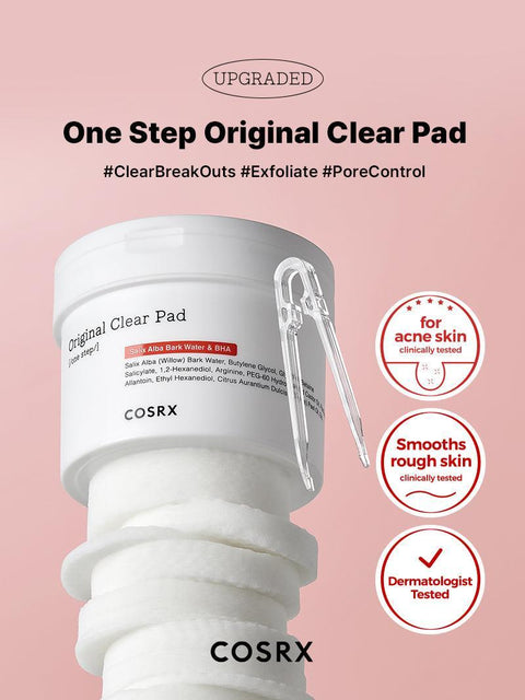 [COSRX] One Step Original Clear Pad 70 Pads