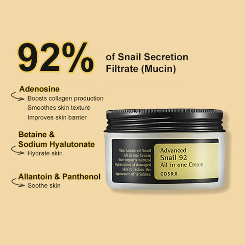 [COSRX] Advanced Snail 92 All In One Cream 100ml