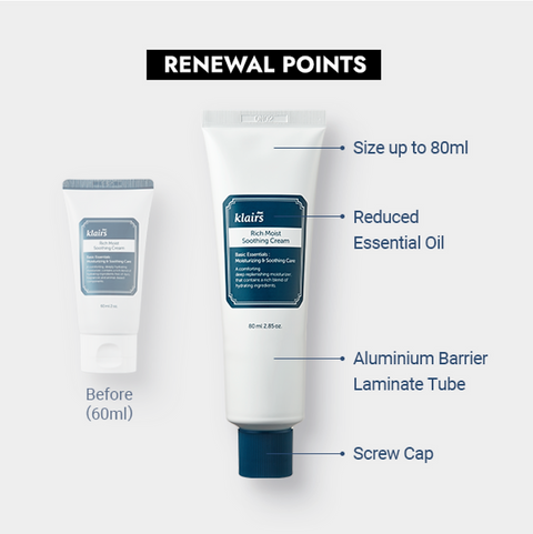 [Dear, Klairs] Rich Moist Soothing Cream