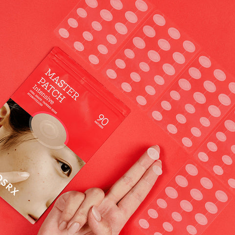 [COSRX] Master Patch Intensiv 36 Counts, Tea Tree Oil Oval Shaped Acne Pimple Pactches Pimple Lifter Acne Blemish A.D.F Hydrocolloid Skin Patch Treatment Facial Spots Spots, Korean Skin Care