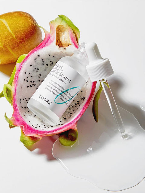 [COSRX] AHA BHA Vitamin C Booster Serum 1.01fl.oz/30ml, Anti Aging, Plumping, Hydrating Serum with Niacinamide, Not Tested on Animals, No Parabens, Korean Skincare