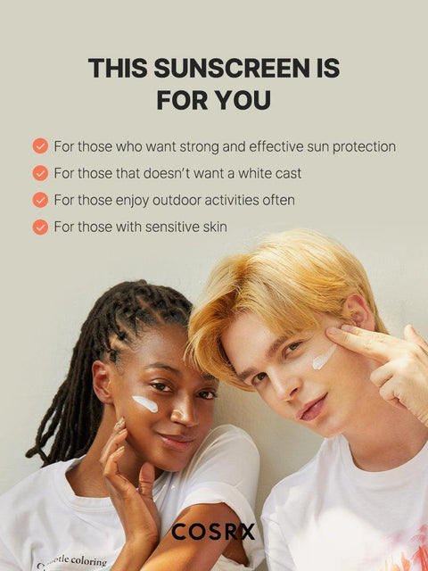 [COSRX] Vitamin E Vitalizing Face Sunscreen SPF 50, 1.69 fl oz, SPF Moisturizer, Lightweight under Makeup, Travel Essentials, Summer Essentials, Korean Skin Care, Korean Sunscreen for Face