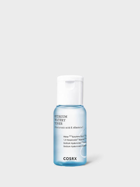 [COSRX] Hydrium Watery Toner, 50ml / 9.46 fl.oz | Moisturizing Korean Toner | Hyaluronic Acid, Allantoin, Panthenol | Korean Skin Care, Not Tested on Animals, Paraben Free